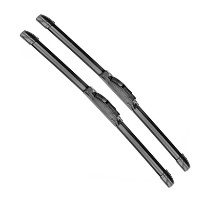 2 pieces 28" + 24" Windshield Wiper Blades Premium Quality J-Hook Bracketless