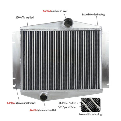 Performance aluminum Volvo Turbo Intercooler for Volvo 850 S70 V70 C70