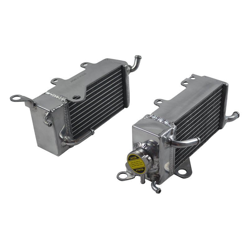 Left+Right Aluminum Motorcycle Radiator for 1984 Honda CR125R CR250R