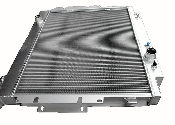 3 Rows Aluminum Radiator&fan For 1983-1994  Ford F250 F350 V8 Diesel 6.9L 7.3L 1983 1984 1985 1986 1987 1988 1989 1990 1991 1992 1993 1994