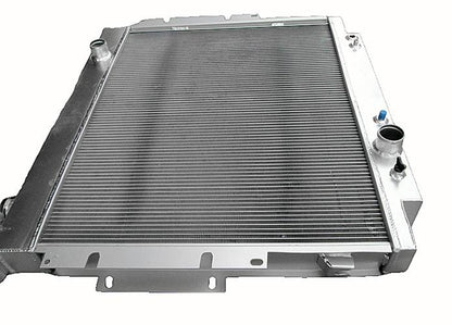 3 Rows Aluminum Radiator&fan For 1983-1994  Ford F250 F350 V8 Diesel 6.9L 7.3L 1983 1984 1985 1986 1987 1988 1989 1990 1991 1992 1993 1994