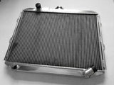 GPI Aluminum Radiator + Fan For Mitsubishi Pajero/Mentero L04-G/L041G-L049G V12V-V98W