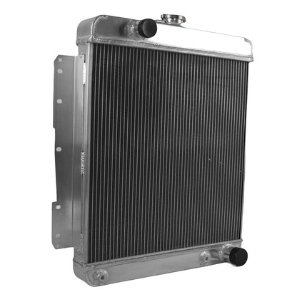 Aluminum Radiator for 1958 Chevy Impala/Biscayne/Del Ray - Fits V8 Automatic Transmission - Direct Fit Replacement #CC1662