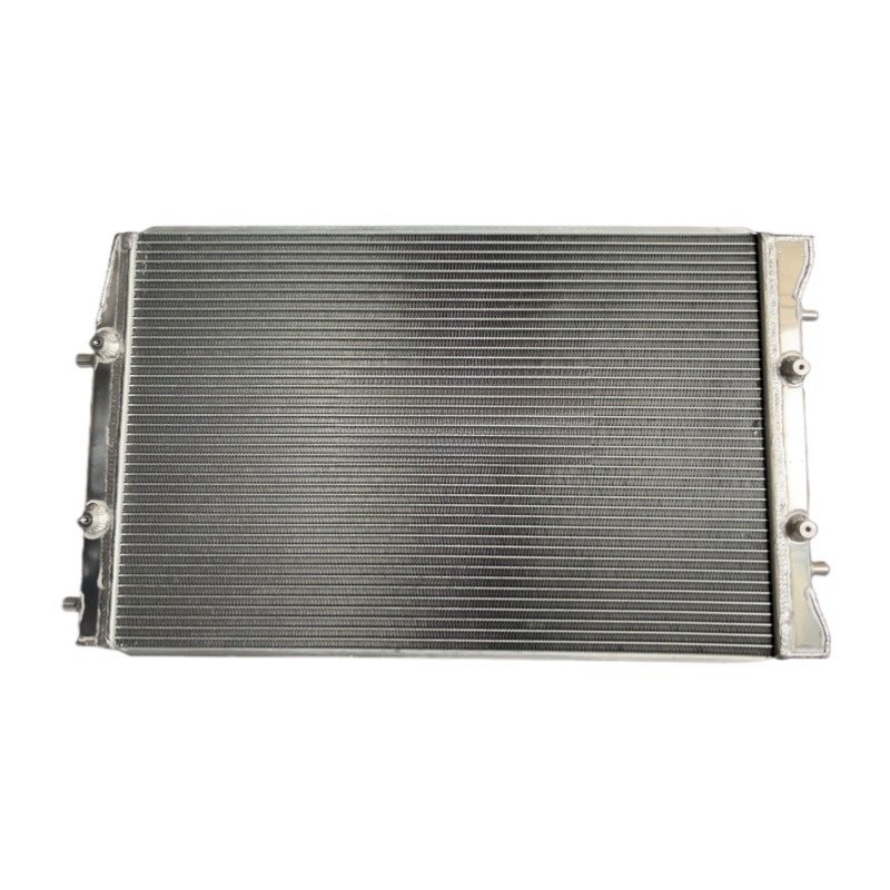 For VW Polo 1.8T Turbo Aluminum Radiator with Fan Mounting Brackets 2003-2009