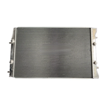 For VW Polo 1.8T Turbo Aluminum Radiator with Fan Mounting Brackets 2003-2009