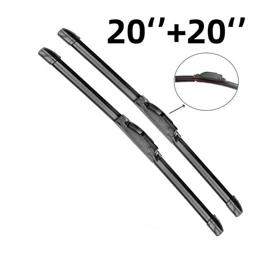 2 pieces 20"+20" All Season Beam Windshield Front Wiper Blades