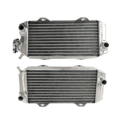 Left+Right Aluminum Motorcycle Radiator for 1985-1986 Honda ATC250R