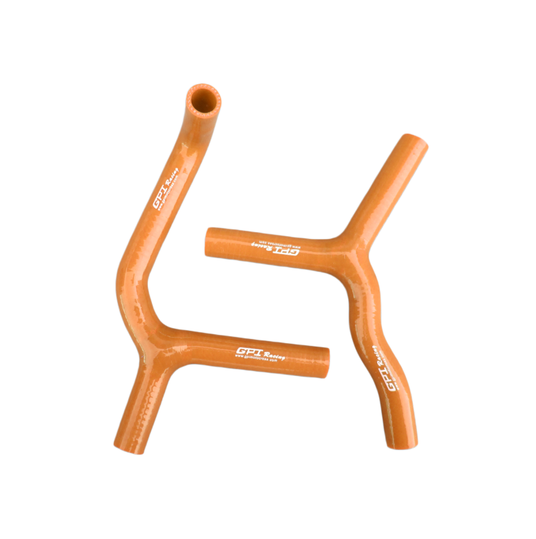 Orange Silicone Radiator Y Hose for 2003-2012 KTM 85SX 105XC 85/105 SX/XC