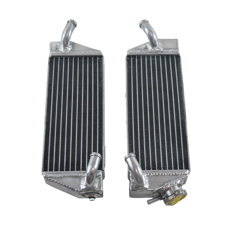 Left+Right Aluminum Motorcycle Radiator for 2005 2006 KTM 250 SX-F SXF