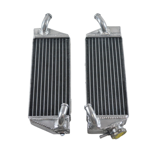 Left+Right Aluminum Motorcycle Radiator for 2005 2006 KTM 250 SX-F SXF