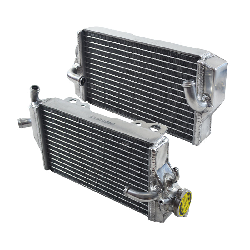 Left+Right Aluminum Motorcycle Radiator for 2000 2001 Honda CR250R