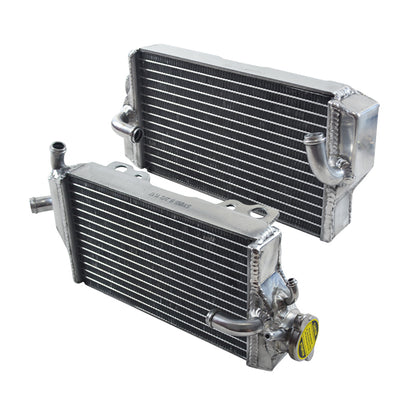 Left+Right Aluminum Motorcycle Radiator for 2000 2001 Honda CR250R