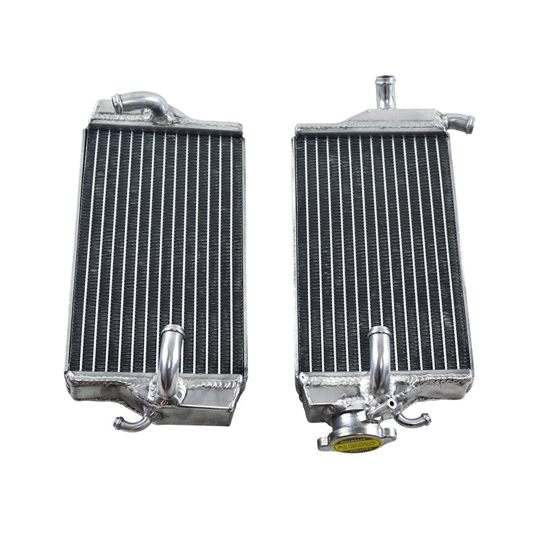 Left+Right Aluminum Motorcycle Radiator for 2000 2001 Honda CR250R