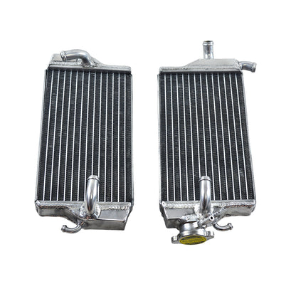 Left+Right Aluminum Motorcycle Radiator for 2000 2001 Honda CR250R