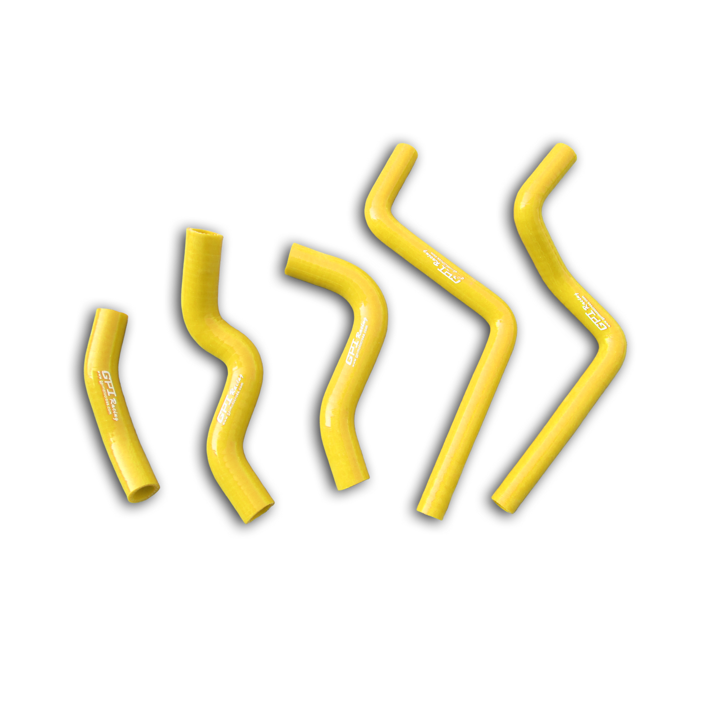 White Silicone Radiator Hose for 2000 2001 2002 Honda CR125R