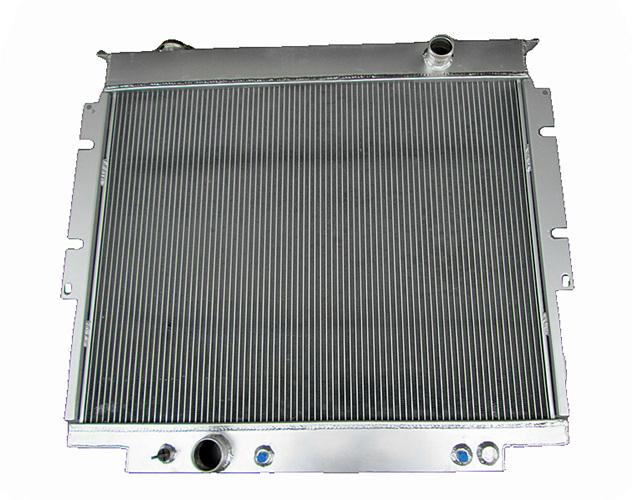 3 Rows Aluminum Radiator&fan For 1983-1994  Ford F250 F350 V8 Diesel 6.9L 7.3L 1983 1984 1985 1986 1987 1988 1989 1990 1991 1992 1993 1994