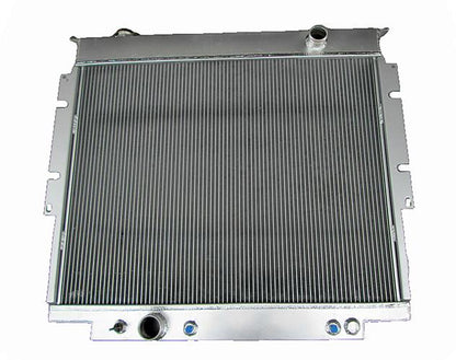 3 Rows Aluminum Radiator&fan For 1983-1994  Ford F250 F350 V8 Diesel 6.9L 7.3L 1983 1984 1985 1986 1987 1988 1989 1990 1991 1992 1993 1994