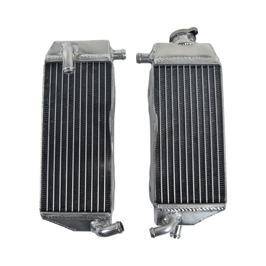 Left+Right Aluminum Motorcycle Radiator for 2002 2003 Honda CR125R