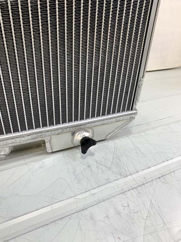 Aluminum Radiator For 1957-1959 Ford Fairlane Ranchero Edsel Mercury V8 1958