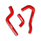 Red Silicone Radiator Hose for 2002 2003 2004 2005 2006 2007 2008 KTM 65 SX