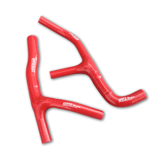 Red Silicone Coolant Radiator Y Hose for 2000 2001 2002 Suzuki DRZ400E