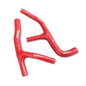 Red Silicone Coolant Radiator Y Hose for 2000 2001 2002 Suzuki DRZ400E