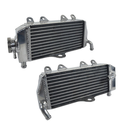Left+Right Aluminum Motorcycle Radiator for 2002 2003 Honda CR125R