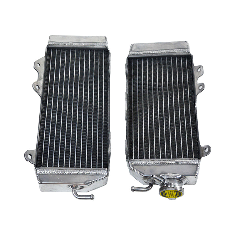 Left+Right Aluminum Radiator for 2009 2010 Kawasaki KX250F