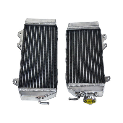 Left+Right Aluminum Radiator for 2009 2010 Kawasaki KX250F