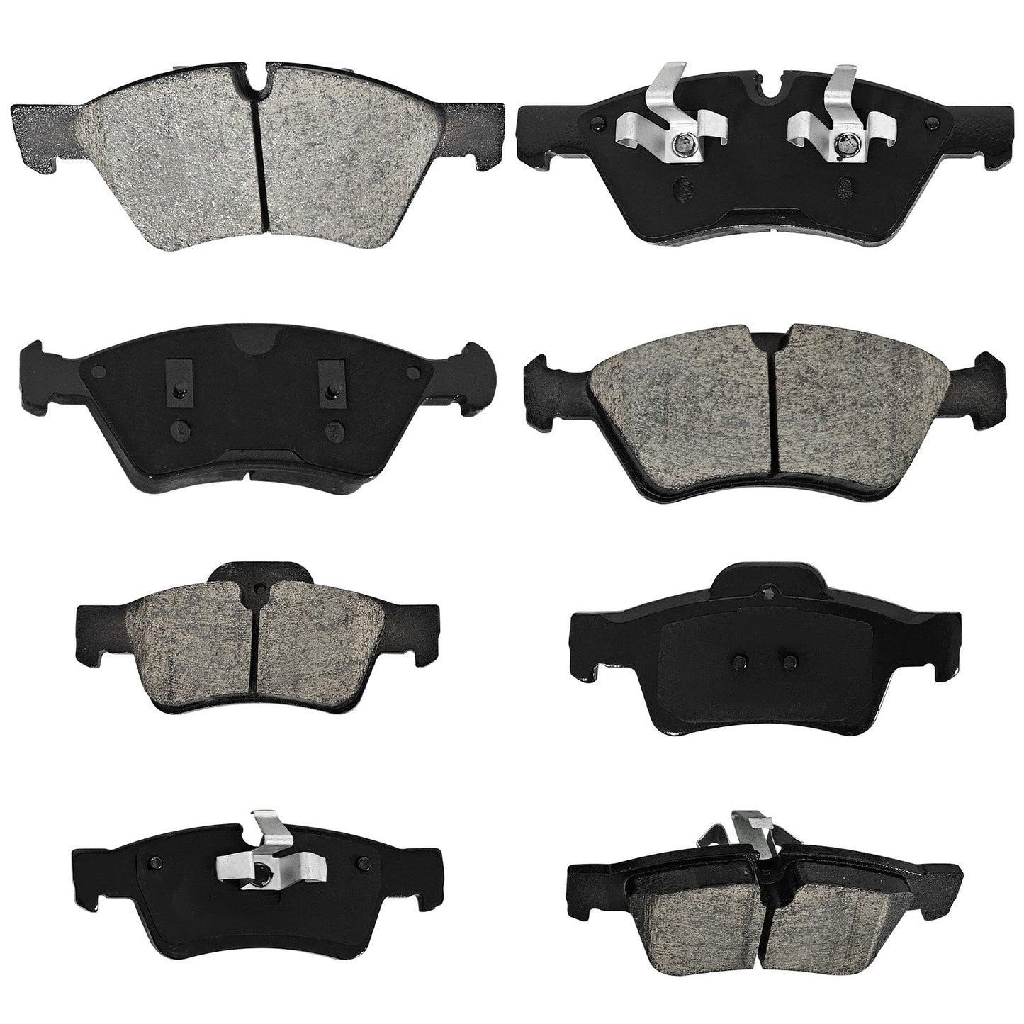Front & Rear Ceramic Brake Pads for Mercedes-Benz GL320 GL350 GL450 ML320 R320
