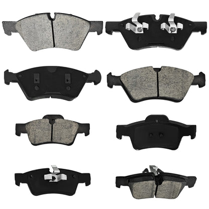 Front & Rear Ceramic Brake Pads for Mercedes-Benz GL320 GL350 GL450 ML320 R320