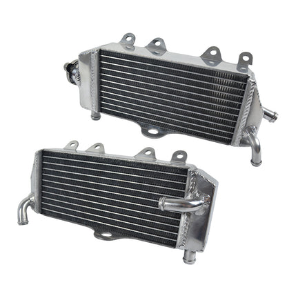 Left+Right Aluminum Motorcycle Radiator for 2002 2003 Honda CR125R