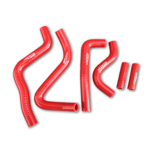 Red Silicone Radiator Hose for 1999-2002 Kawasaki KX250 KX 250 2000 2001