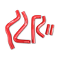 Red Silicone Radiator Hose for 1999-2002 Kawasaki KX250 KX 250 2000 2001