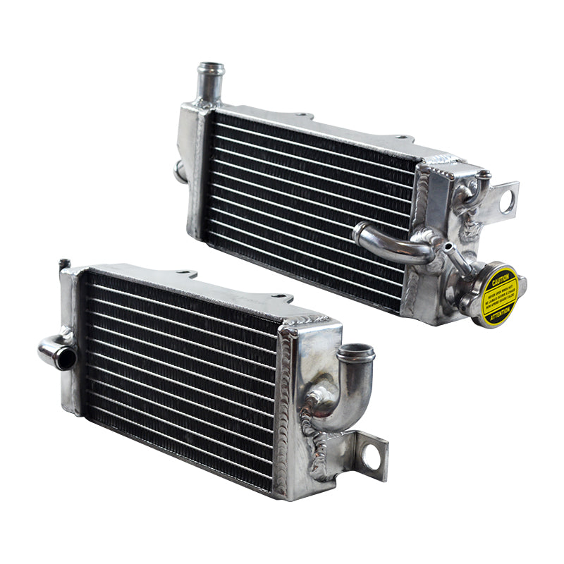 Left+Right Aluminum Radiator for 1985 1986 Yamaha Tri Z 250 YTZ250