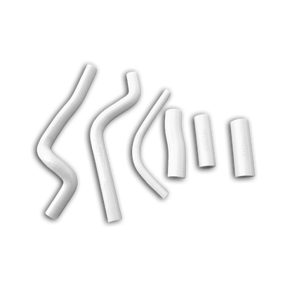 White Silicone Radiator Hose for 1989-2001 Honda CR500R