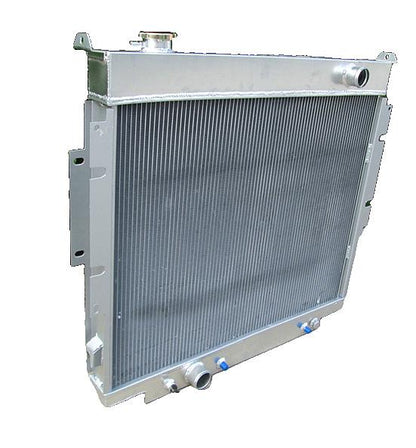 3 Rows Aluminum Radiator&fan For 1983-1994  Ford F250 F350 V8 Diesel 6.9L 7.3L 1983 1984 1985 1986 1987 1988 1989 1990 1991 1992 1993 1994