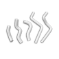 White Silicone Radiator Hose for 2000 2001 2002 Honda CR125R