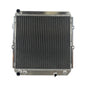 Aluminum Radiator For  1990-1993 Toyota Land Cruiser LJ70/71/73/77/78 2LTE 2.4TD AT 1990 1991 1992 1993