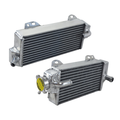 Left+Right Aluminum Motorcycle Radiator for 2010 2011 2012 Suzuki RMZ250 RMZ 250