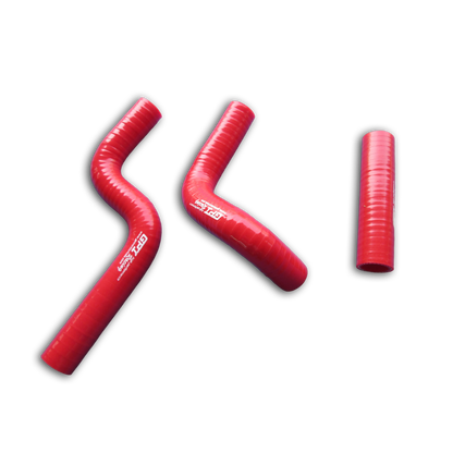 Black Silicone Radiator Hose for 1998-2013 Kawasaki KX80 KX85 KX100