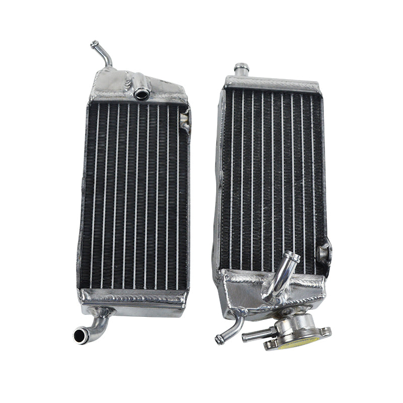 Left+Right Aluminum Radiator for 1983 Yamaha YZ125 2-Stroke