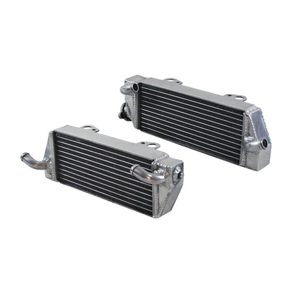 Left+Right Aluminum Motorcycle Radiator for 2005 2006 KTM 250 SX-F SXF
