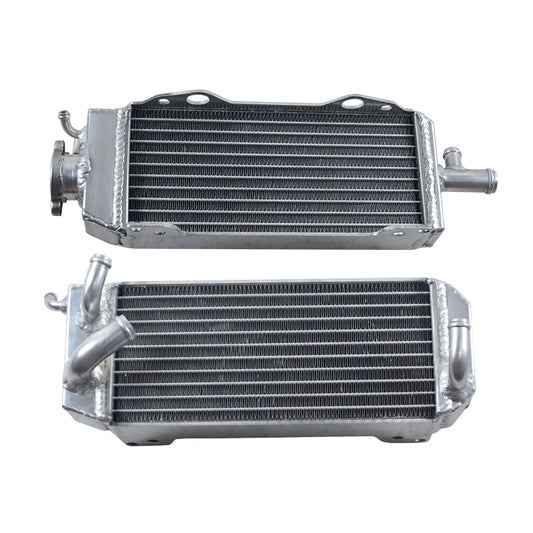 Left+Right Aluminum Radiator for 1996 1997 Suzuki RM125 RM125T RM125V