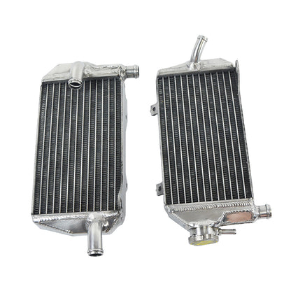 Left+Right Aluminum Motorcycle Radiator for Honda CRF250R CRF250RX 2022 2023