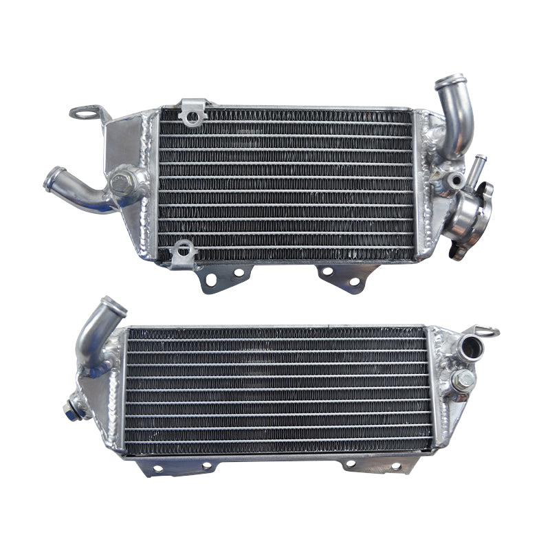 Left+Right Aluminum Radiator for 1994 1995 1996 Kawasaki KLX250 KLX 250