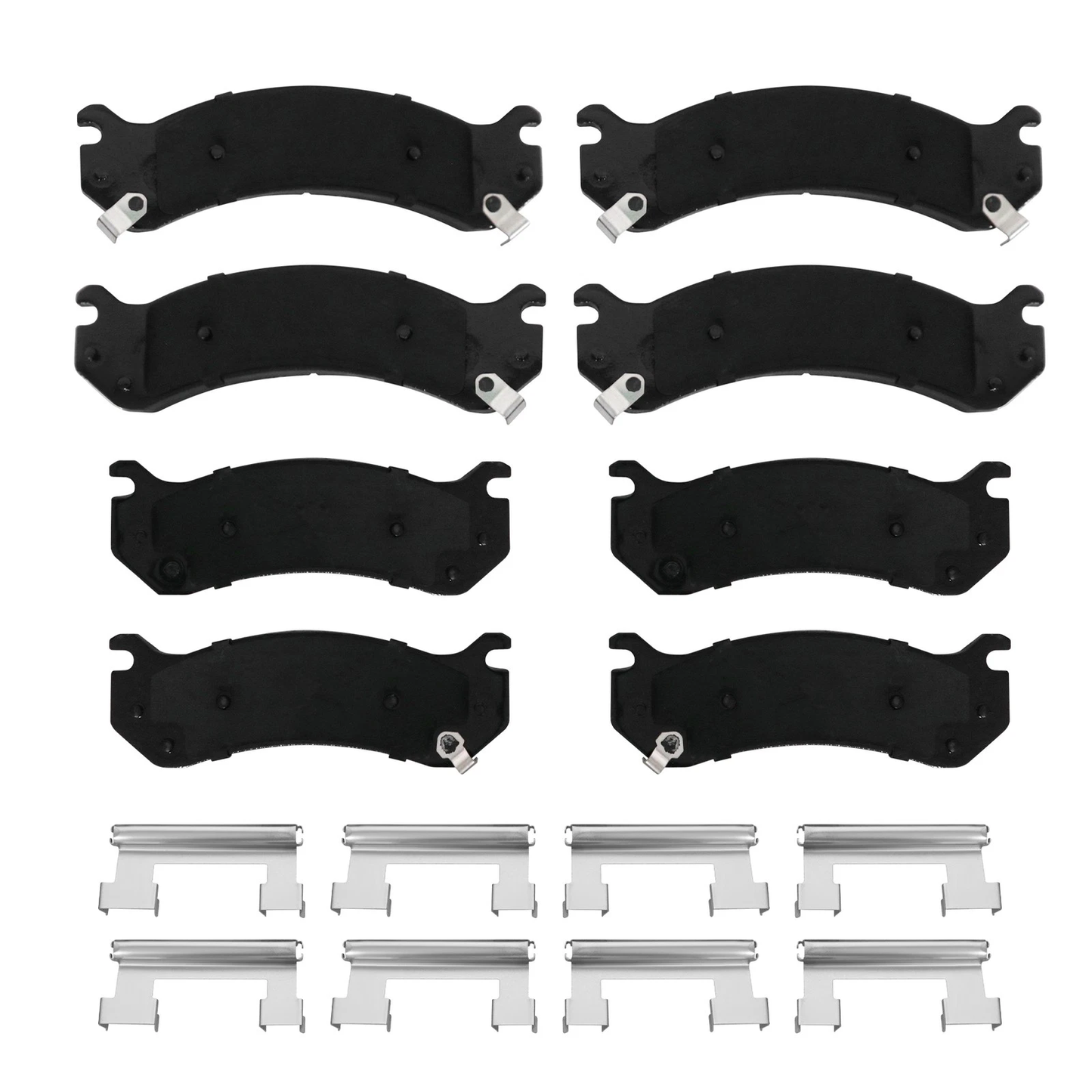 Fit Chevy GMC Avalanche Silverado Sierra 2500 3500 HD H2 Front Rear Brakes Pads