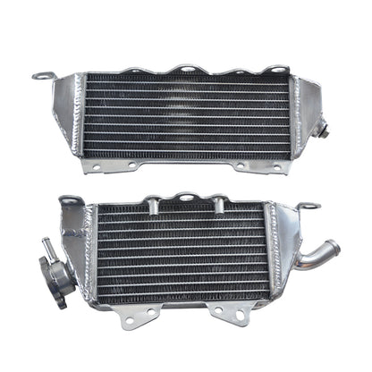 Left+Right Aluminum Radiator for 1994 1995 1996 Kawasaki KLX250 KLX 250
