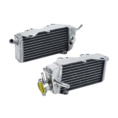 Left+Right Aluminum Radiator for 1983 Yamaha YZ125 2-Stroke