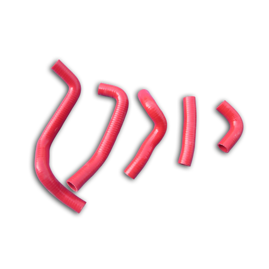 Red Silicone Radiator Hose for 1995-2006 Kawasaki KDX220 KDX200